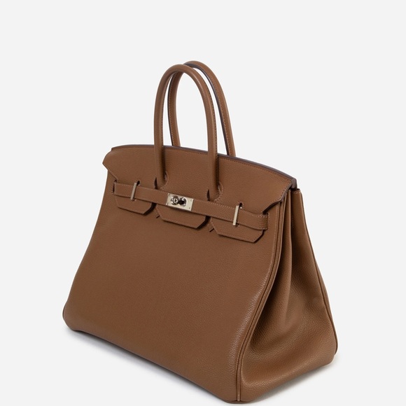 Hermes 2009 Brown Togo Leather Birkin 35 - Picture 3 of 10